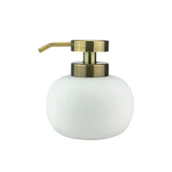 Distributeur de savon Lotus bas, blanc
