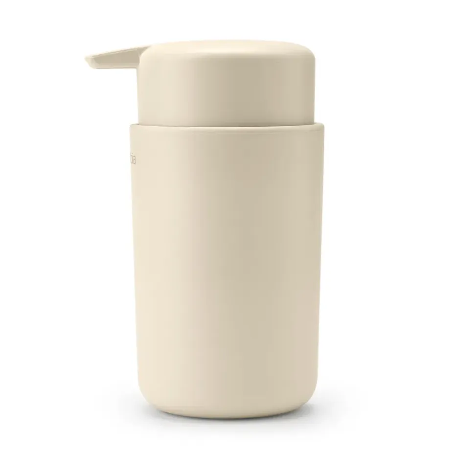 Distributeur de savon ReNew de Brabantia 14 cm, Beige Doux