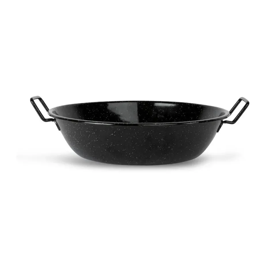 Doris wok émaillé moyen Ø31.5 cm, Noir