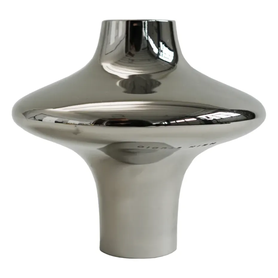 Doublet nº 02 grand bougeoir, Chrome