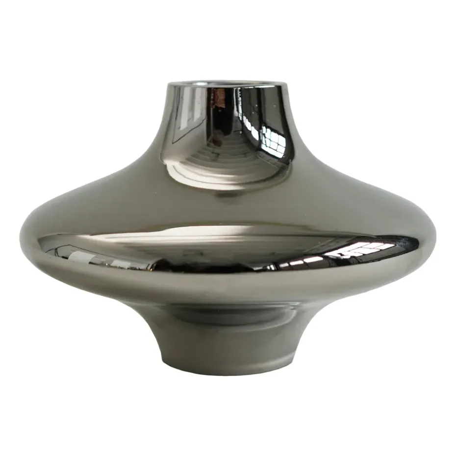 Doublet nº 01 petit bougeoir, Chrome