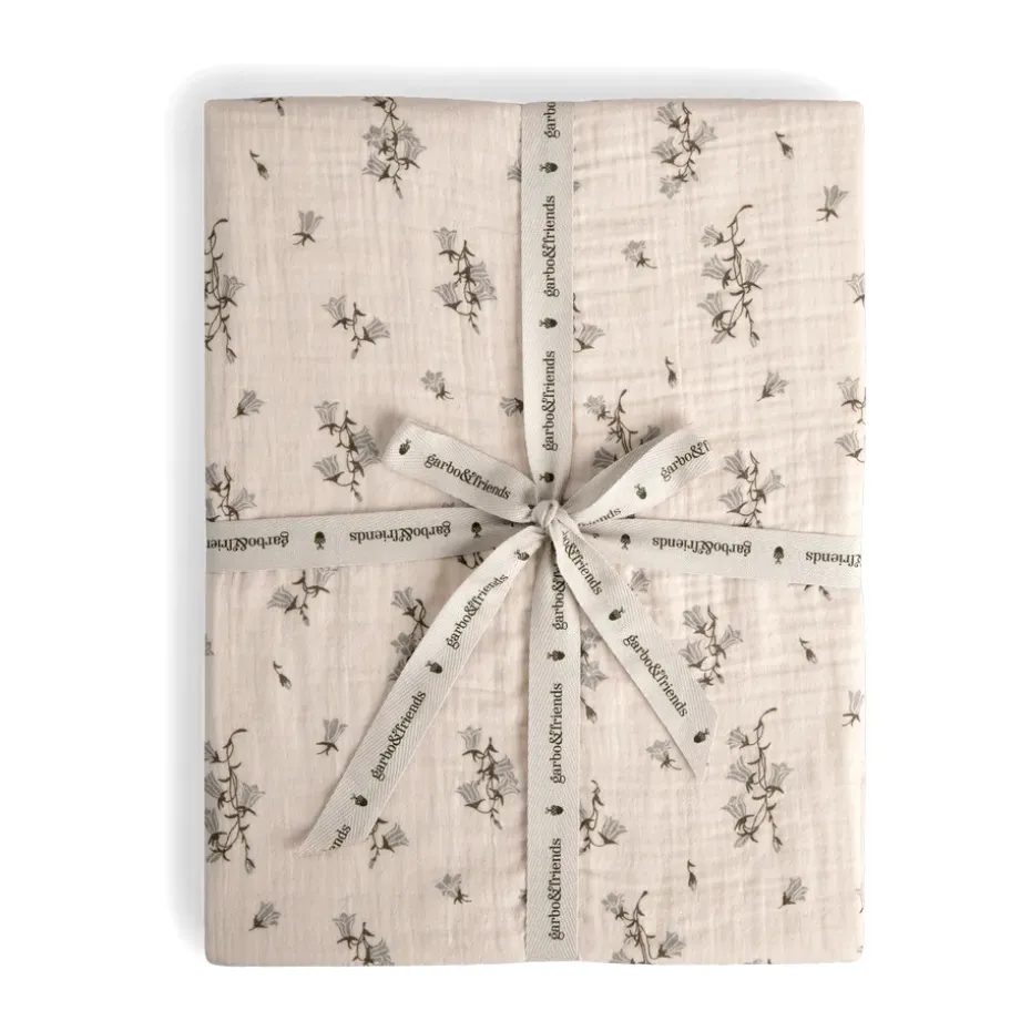 Drap-housse Bluebell Muslin, 160x200x30 cm