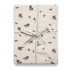 Drap-housse Blueberry Muslin, 90x200x30 cm