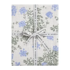 Drap-housse Plumbago Muslin, 70x140x20 cm