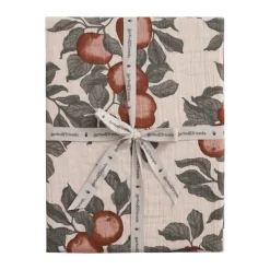Drap-housse Pomme Muslin, 60x120x20 cm