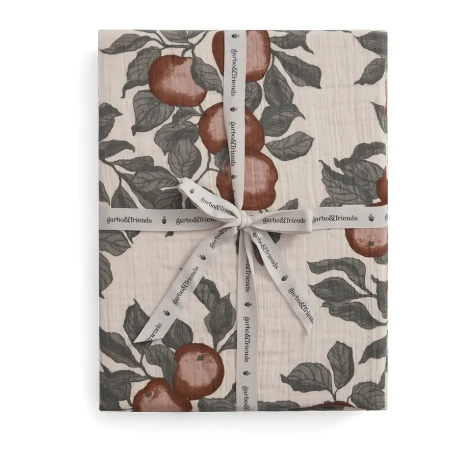 Drap-housse Pomme Muslin, 180x200x30 cm