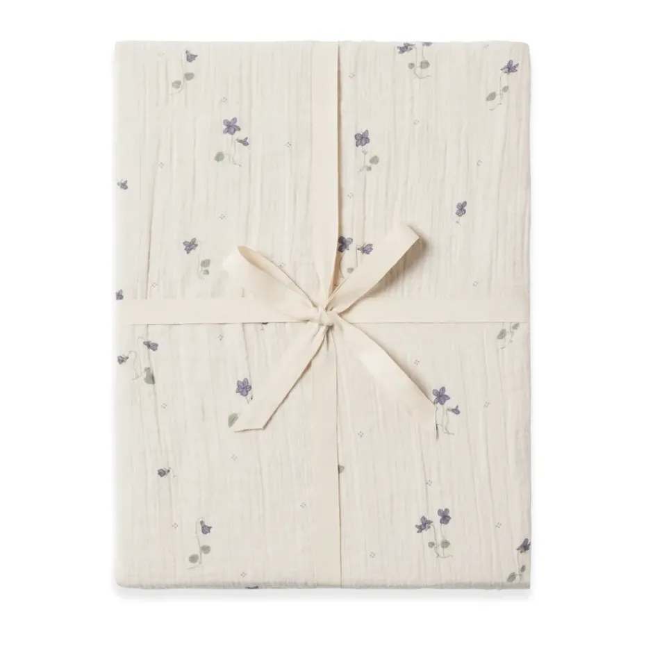 Drap-housse Viola Muslin, 180x200x30 cm