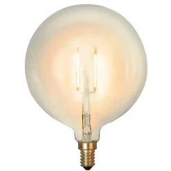 E14 G80 LED soft glow, 9,5 cm, 2100 K