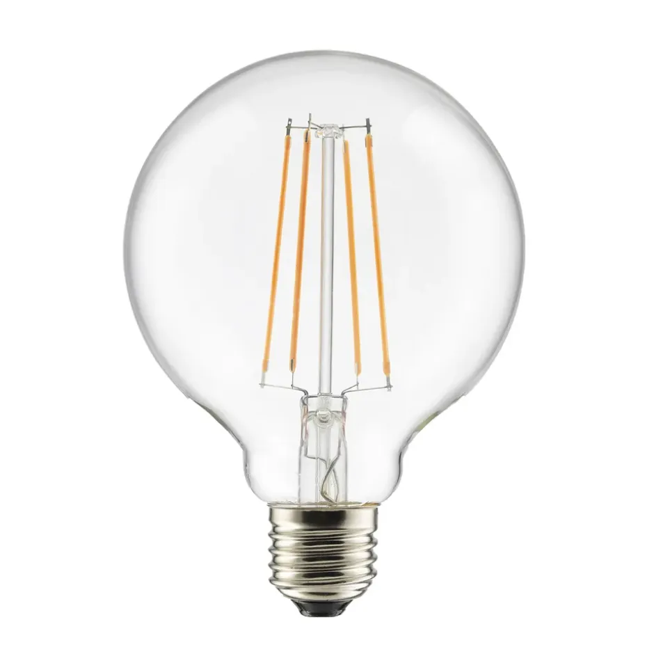 E27 LED glob 100 intensité réglable en 3 seuils, Transparent