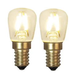 E14 LED soft glow lot de 2, 2,6 cm 2100K