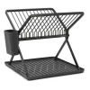 Egouttoir à vaisselle pliable Sinkside 37 cm, Gris foncé