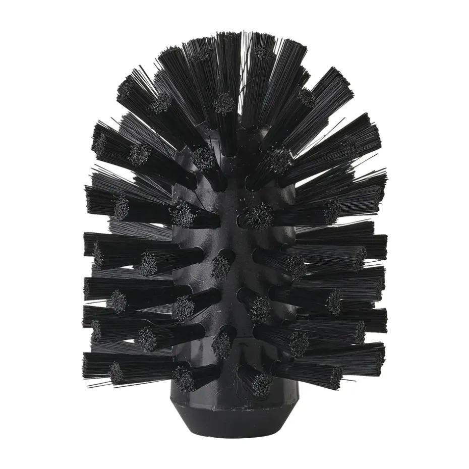 Embout pour brosse WC Zone Denmark Ø6,5x9 cm, Noir