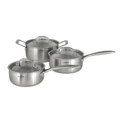 Ensemble de casseroles Nordwik 3-plis 3 pièces, 1,5 l, 2 l, 3 l