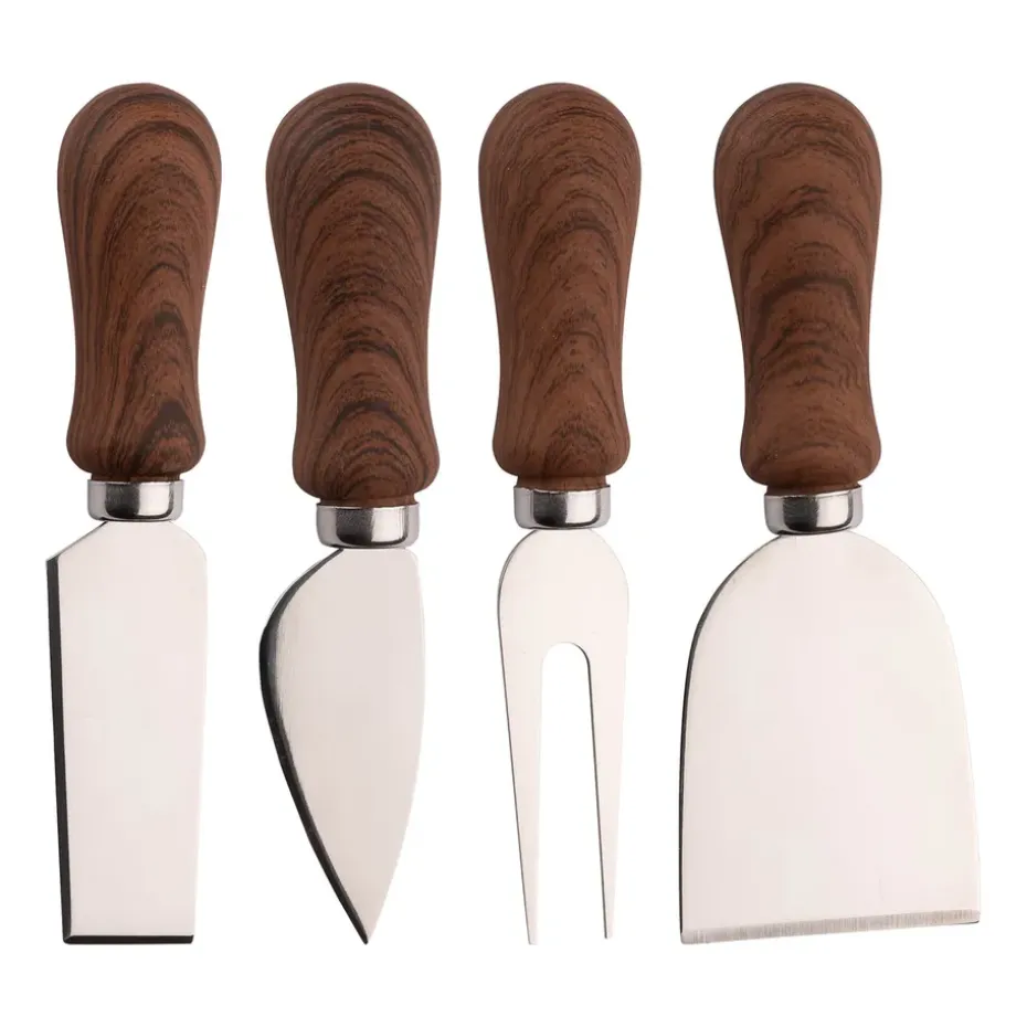 Ensemble de couteaux à fromage Odina 4 Pièces, Acier inoxydable