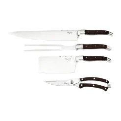 Ensemble de couteaux de chef Laguiole By Hâws 4 pièces, Wengé