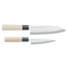 Ensemble de couteaux petty & santoku Satake Houcho, 2 pièces