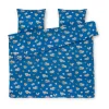 Ensemble de lit Grand Pleasantly 220x220 cm, Bleu