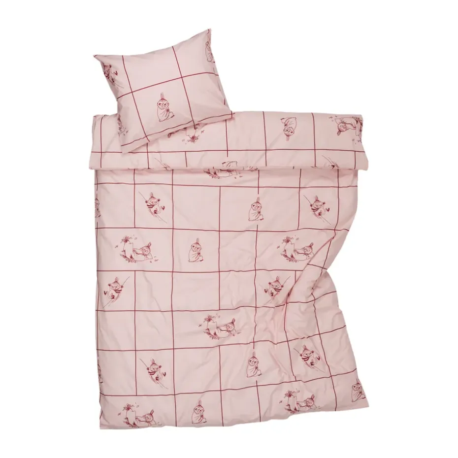 Ensemble de literie Moomin 150x210 cm, Lilla My rutig