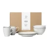 Ensemble petit-déjeuner Nordic Sand pour deux, 6 pièces