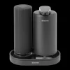 Ensemble pompe à savon et distributeur à liquide vaisselle SinkStyle, Mineral Infinite Grey