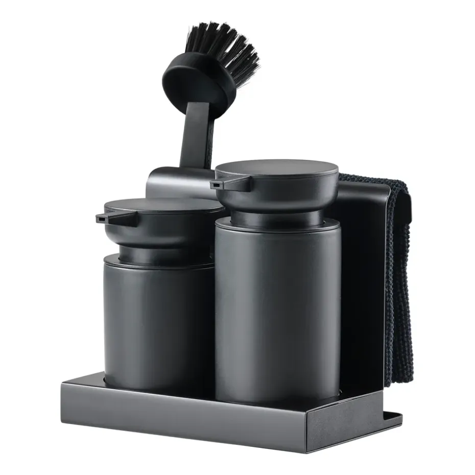 Ensemble pour la vaisselle Diish, 5 pièces, Noir
