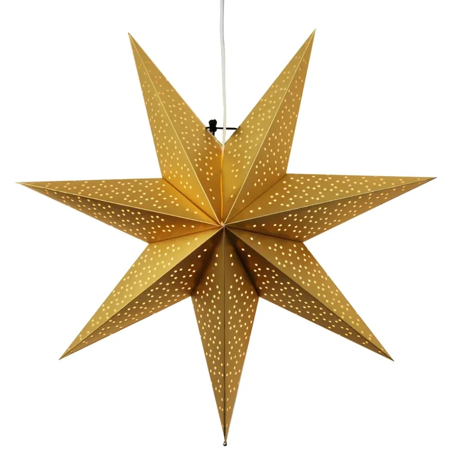Etoile de l'avent Dot 54 cm, Doré