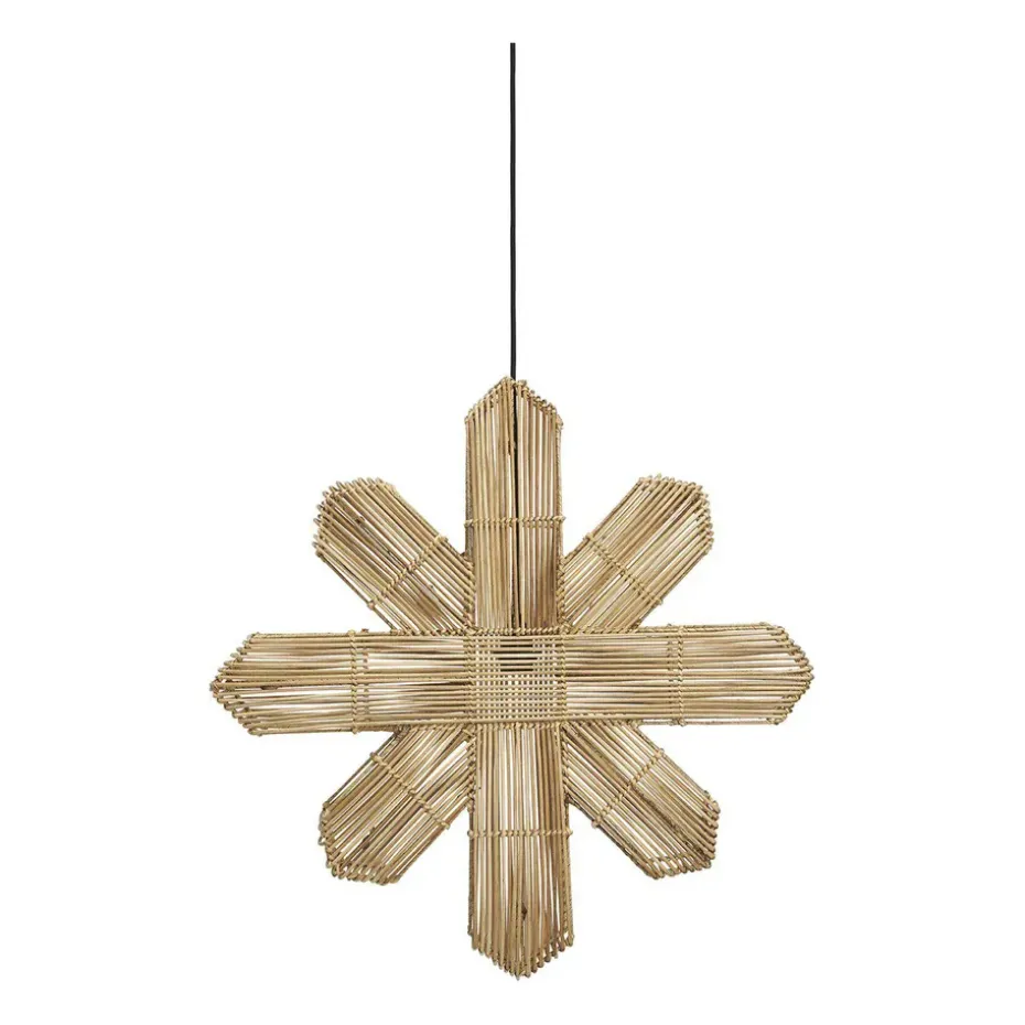 Etoile de l'avent Vega nature, 69 cm