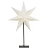 Etoile sur pied Frozen, Blanc