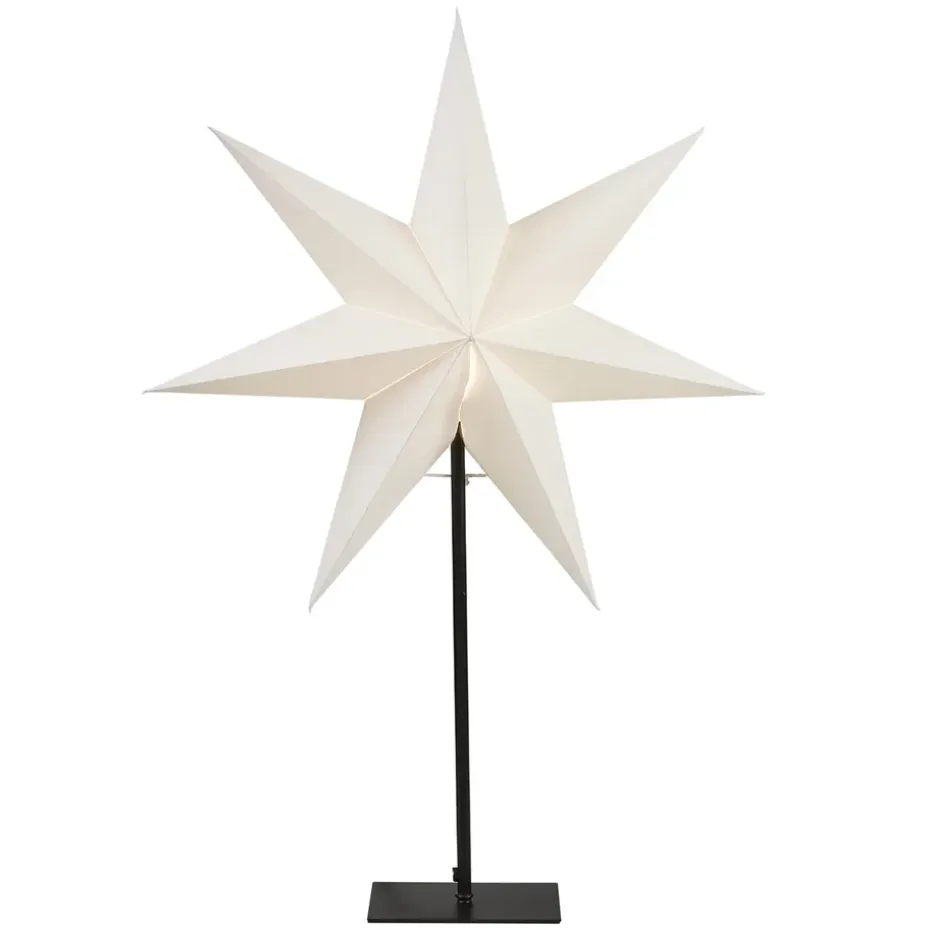 Etoile sur pied Frozen, Blanc