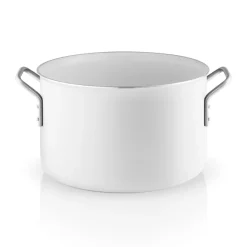 Eva Trio White Line marmite en céramique antiadhésive, 7 L