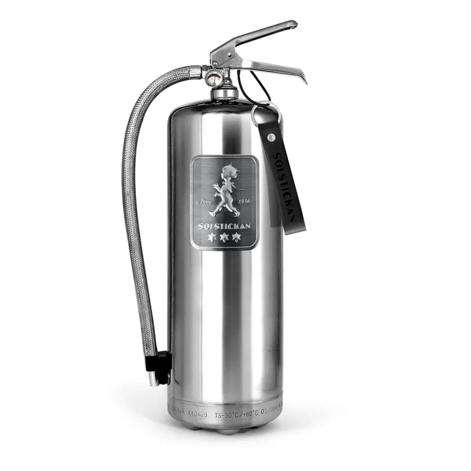 Extincteur Solstickan 6 kg, Design Edition acier