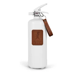 Extincteur Solstickan 2 kg, Cuir marron foncé
