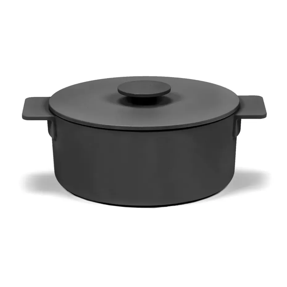 Fait-tout en fonte Surfac noir, 3 L