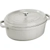 Fait-tout Staub White Truffle oval, 8 l