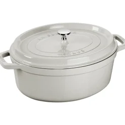 Fait-tout Staub White Truffle oval, 8 l