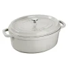 Fait-tout Staub White Truffle oval, 4,2 l