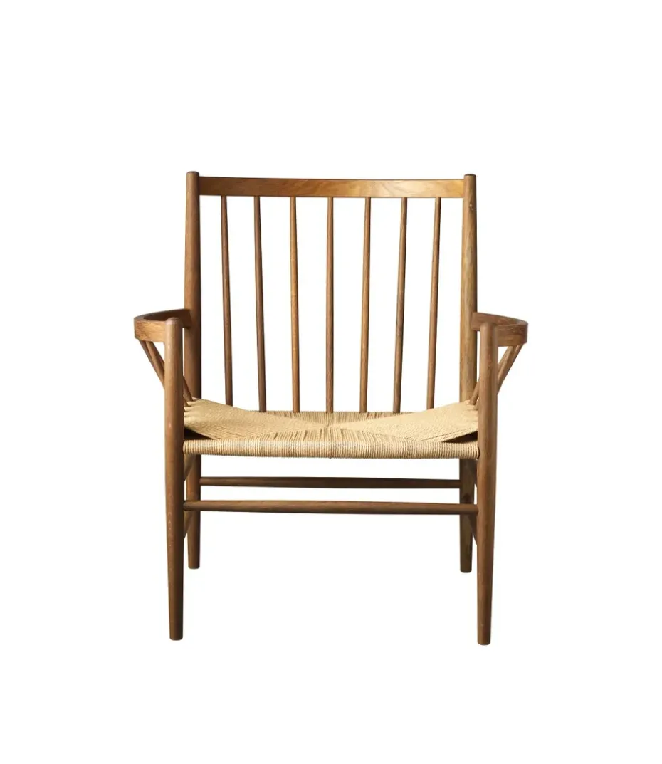 Fauteuil J82, Smoked oak oiled-nature