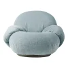 Fauteuil lounge avec accoudoirs Pacha, Mumble 10-pearl gold