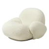 Fauteuil lounge avec accoudoirs Pacha, Karakorum 001-pearl gold