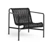 Fauteuil lounge bas Palissade Cord, Anthracite