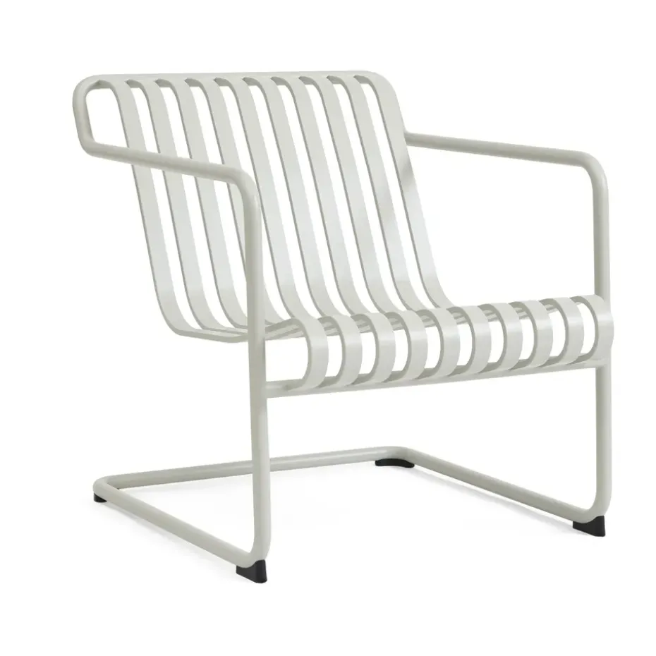 Fauteuil lounge bas Palissade Cantilever Low, Sky grey
