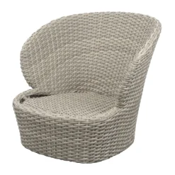 Fauteuil lounge Coast swivel, Sand (Flat Weave)