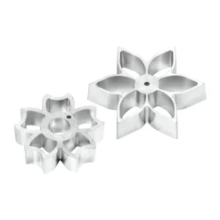 Fer à struve Flower Power Plate-it, lot de 2, Acier