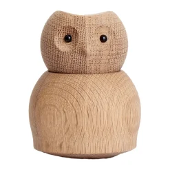 Figures en bois Andersen Owl Small, Oak