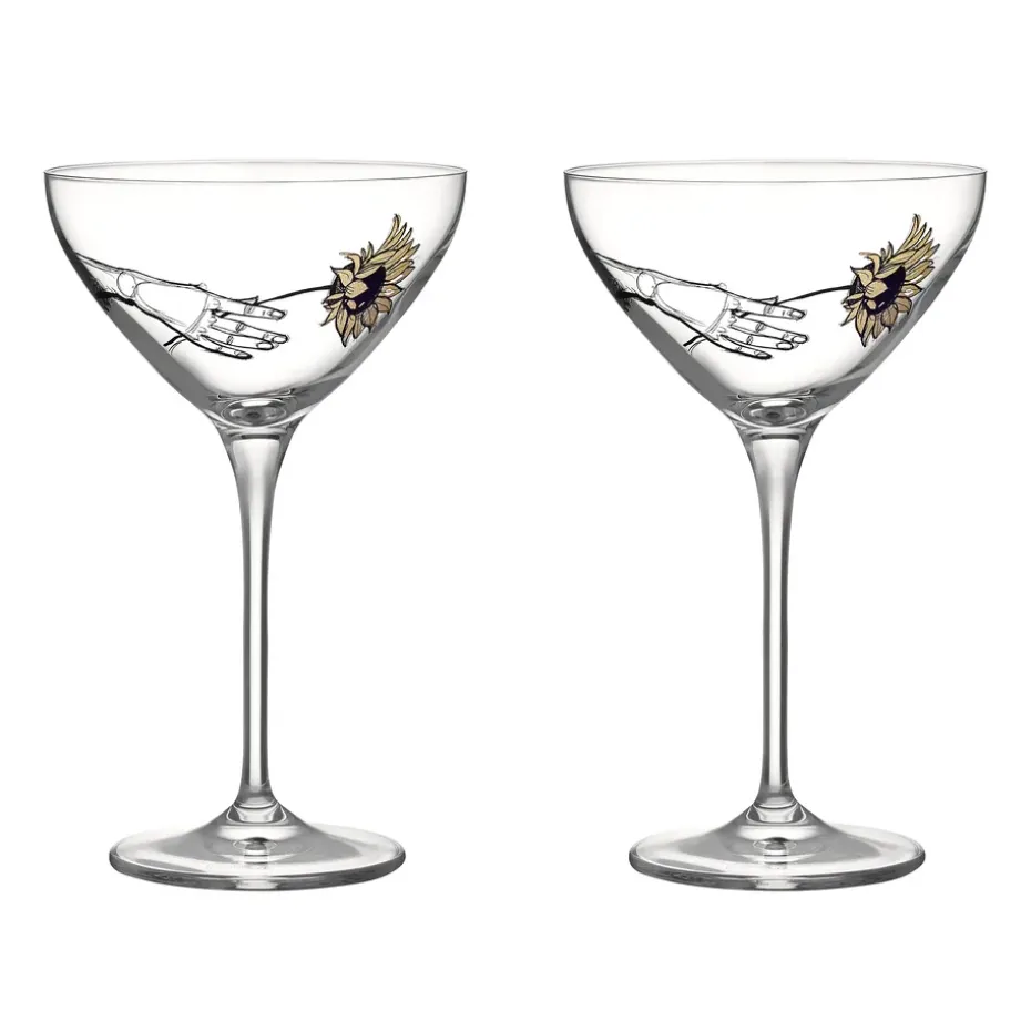 Flûte à champagne All about you 32 cl, lot de 2, All for you