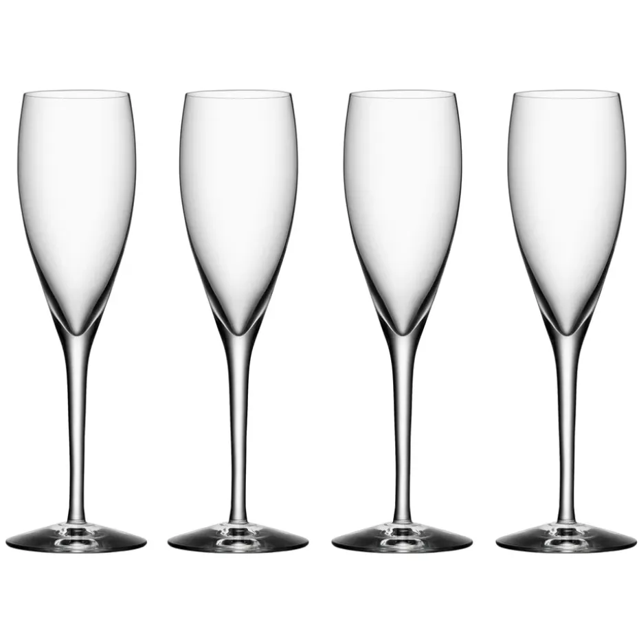 Flûte à champagne More lot de 4, lot de 4