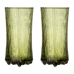 Flûtes à champagne Ultima Thule sable finlandais 18 cl, 2 pièces, Vert