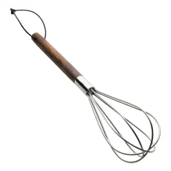 Fouet Ernst avec manche en bois, Marron foncé