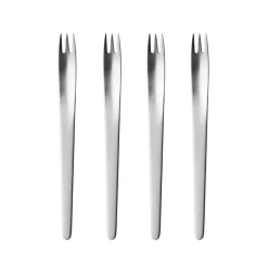 Fourchette à gâteau Arne Jacobsen, lot de 4