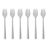 Fourchette à gâteau Fuga Lot de 6, Acier inoxydable